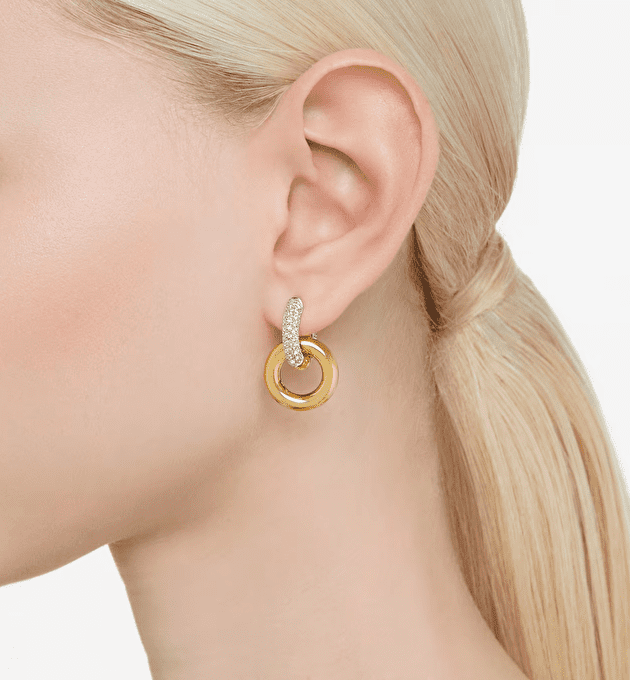 Серьги-кольца Dextera