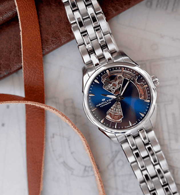 Наручные часы Hamilton Jazzmaster Open Heart Lady Auto