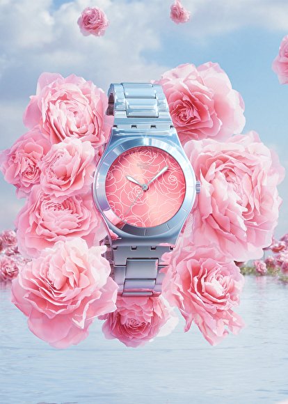 Swatch Petal Charm watch