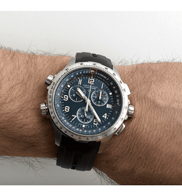 Наручные часы Hamilton Khaki Aviation X-Wind Gmt Chrono Quartz