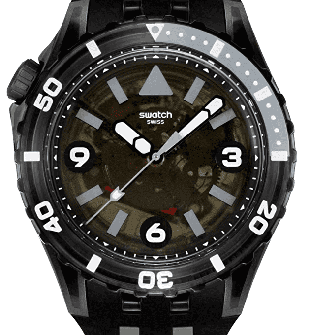 SWATCH Купить наручные часы SWATCH SCUBAQUA BLACK SEA NETTLE