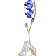 Фигурка Florere Blue Bellflower