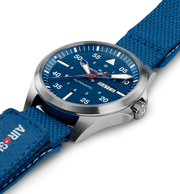 Наручные часы Khaki Aviation Pilot Day Date Auto - Air-Glaciers Edition