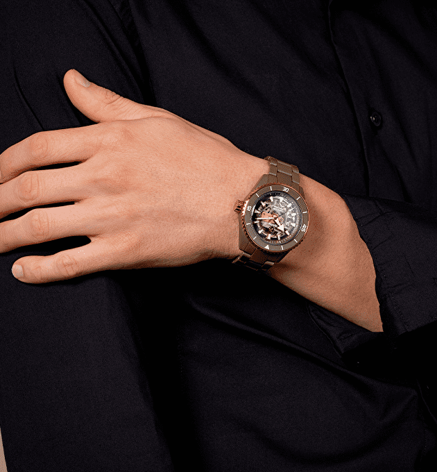 Наручные часы Rado Captain Cook High-Tech Ceramic Skeleton