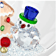 Елочное украшение Holiday Cheers  Tree and Snowman Ball Ornament