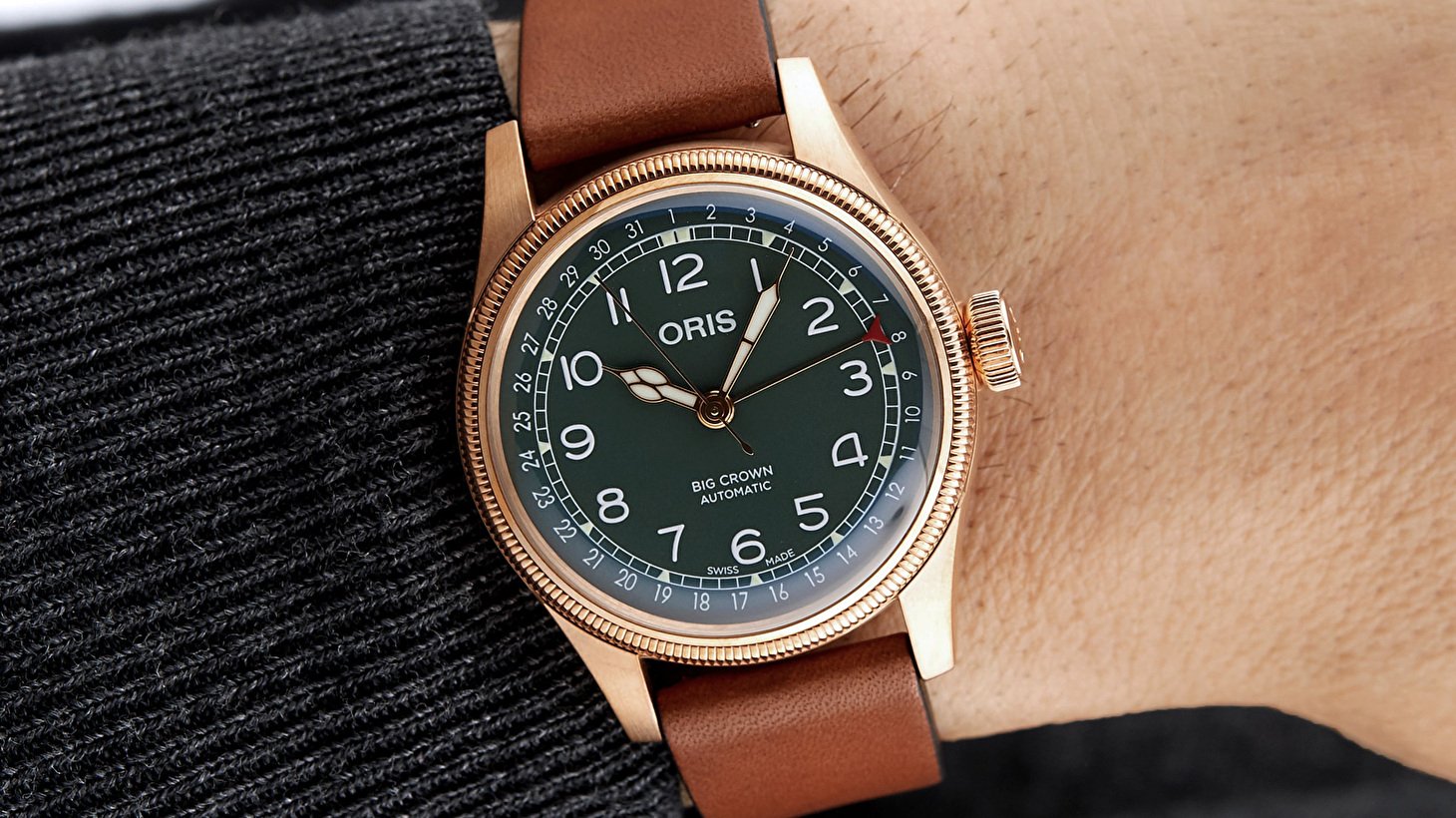 ORIS BIG CROWN BRONZE POINTER DATE