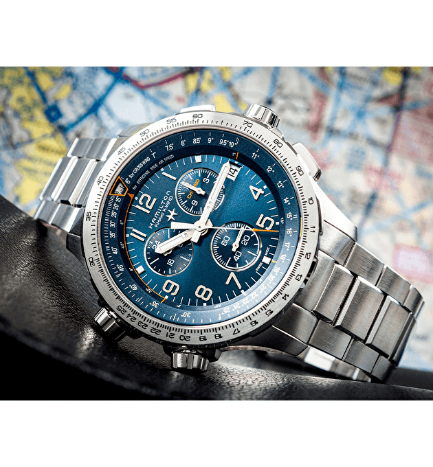 Наручные часы Hamilton Khaki Aviation X-Wind Gmt Chrono Quartz