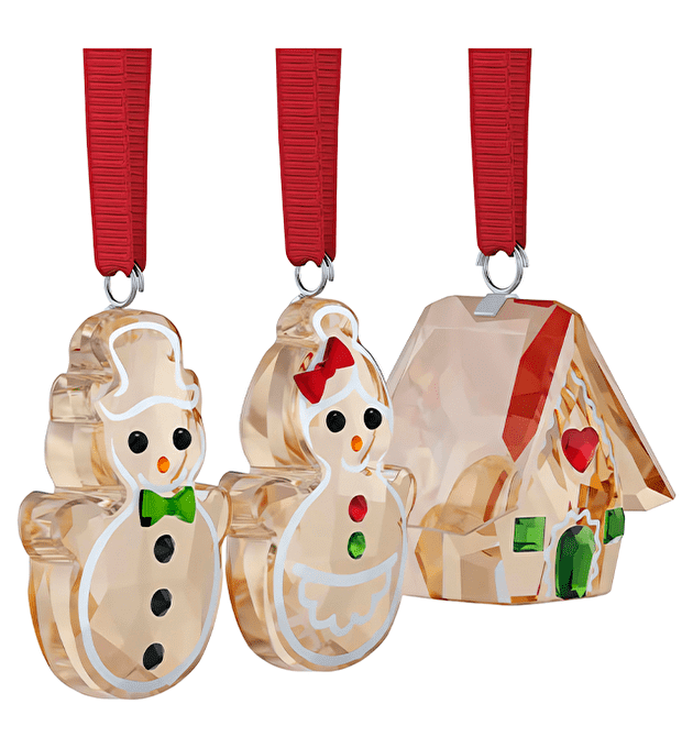 Елочное украшение Holiday Cheers Gingerbread Ornament Set