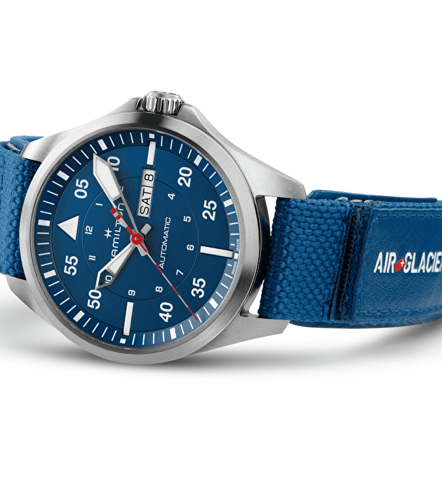 Наручные часы Khaki Aviation Pilot Day Date Auto - Air-Glaciers Edition