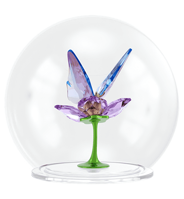Фигурка Glass Ball Butterfly and Flower