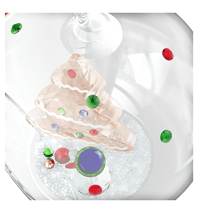 Елочное украшение Holiday Cheers  Tree and Snowman Ball Ornament