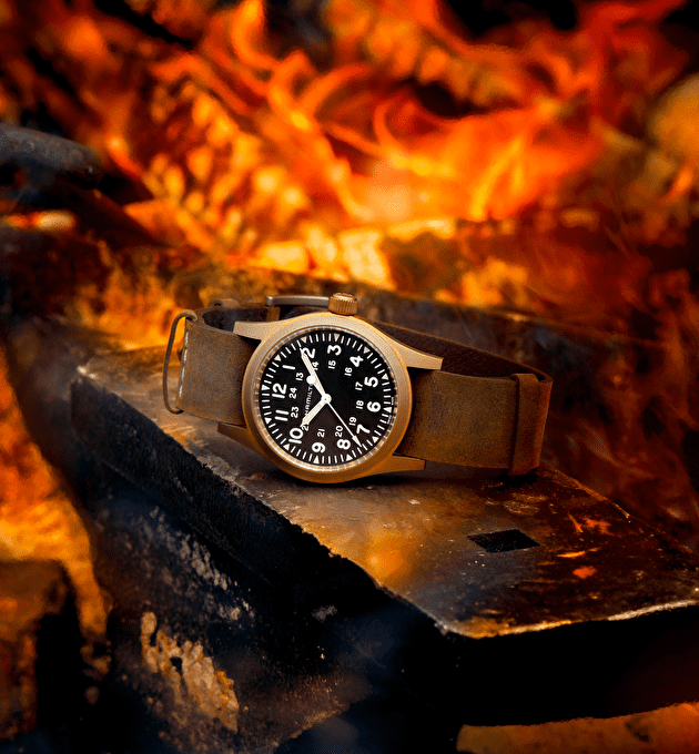 Наручные часы Hamilton Khaki Field Mechanical Bronze