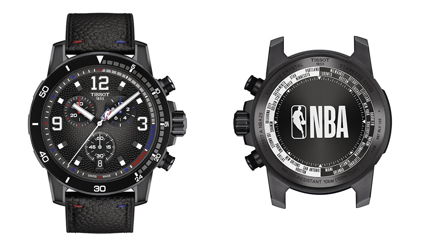 В честь продления партнерства выпущена специальная серия часов Tissot Supersport NBA 2025