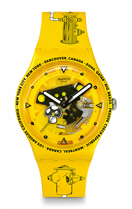 Наручные часы SWATCH TIME WITH ANDY ANDERSON