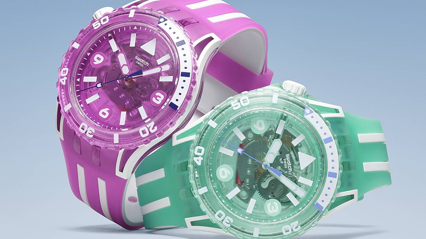 Новая коллекция Swatch SCUBAQUA 