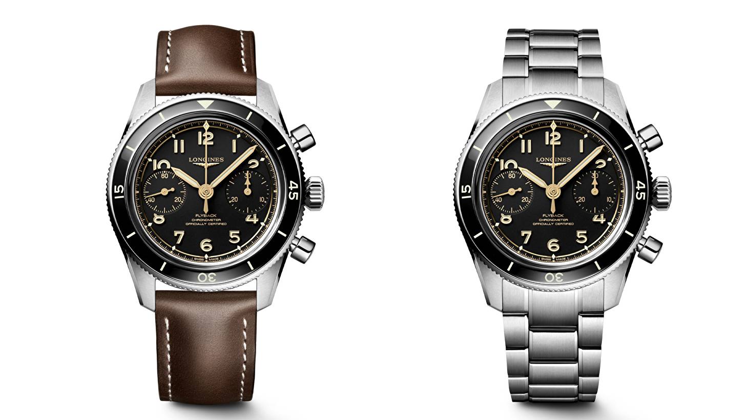 LONGINES SPIRIT PILOT и SPIRIT PILOT FLYBACK