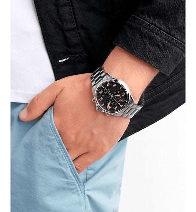 Наручные часы Hamilton Khaki Aviation Khaki Pilot Chrono Quartz