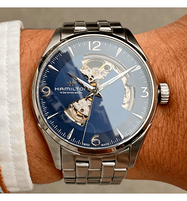 Наручные часы Hamilton Jazzmaster Open Heart Auto