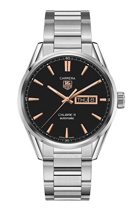 Tag Heuer Calibre 5 Day-Date Automatic Watch 41 Mm