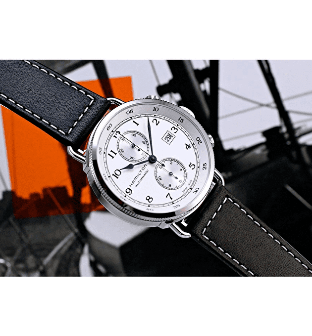 Наручные часы Hamilton Khaki Navy Pioneer Auto Chrono