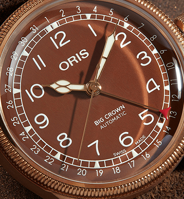Наручные часы Big Crown Bronze Pointer Date