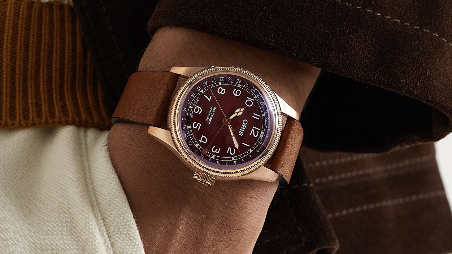 ORIS BIG CROWN BRONZE POINTER DATE