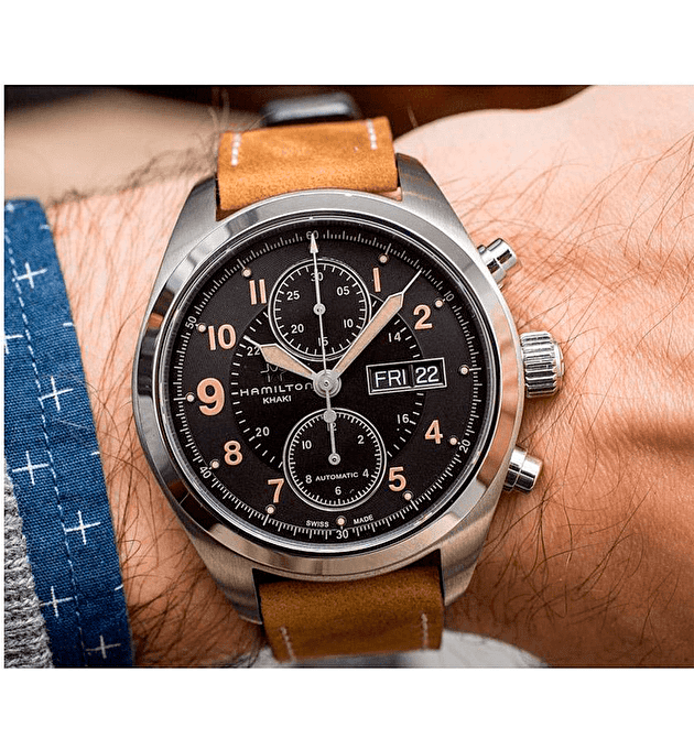 Наручные часы Hamilton Khaki Field Auto Chrono