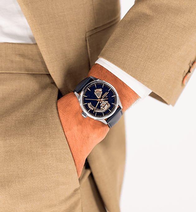 Наручные часы Hamilton Jazzmaster open Heart Auto