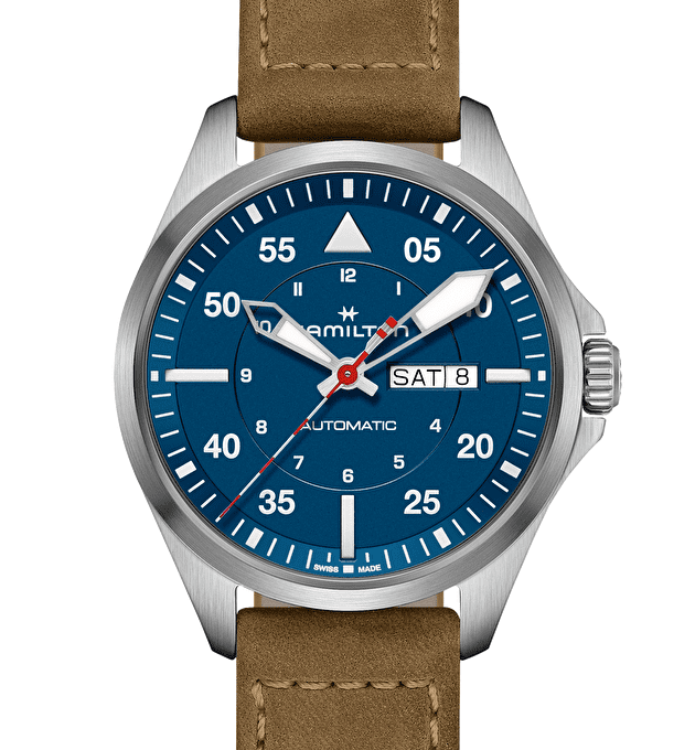 Наручные часы Khaki Aviation Pilot Day Date Auto - Air-Glaciers Edition