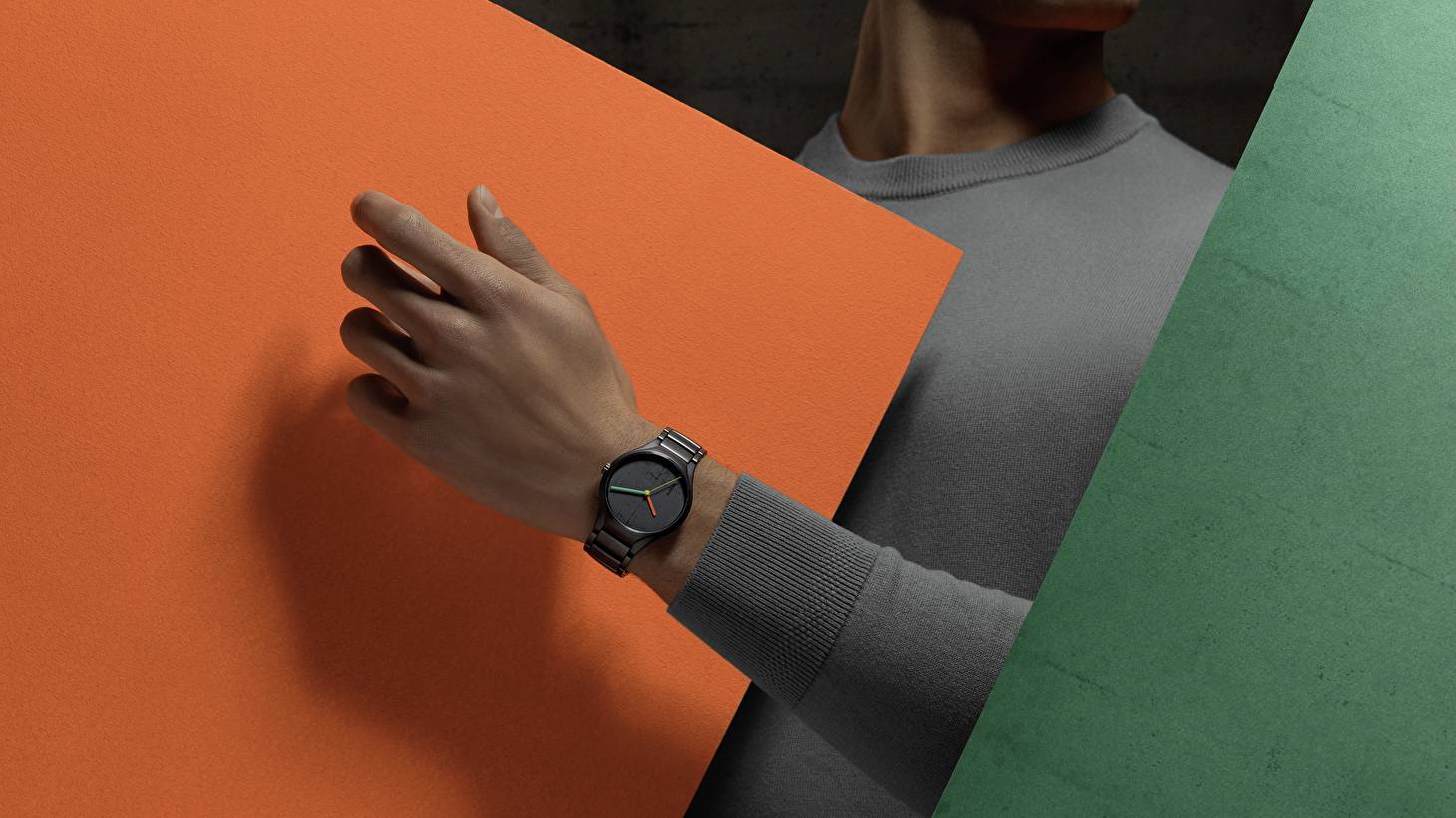 Rado True Round x Les Couleurs® Le Corbusier®