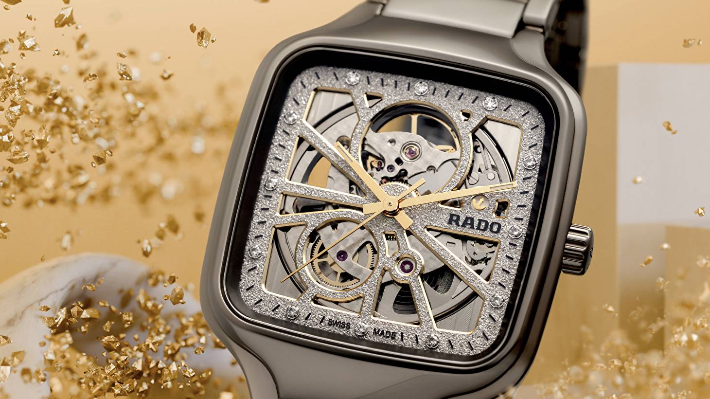 Rado True Square Open Heart