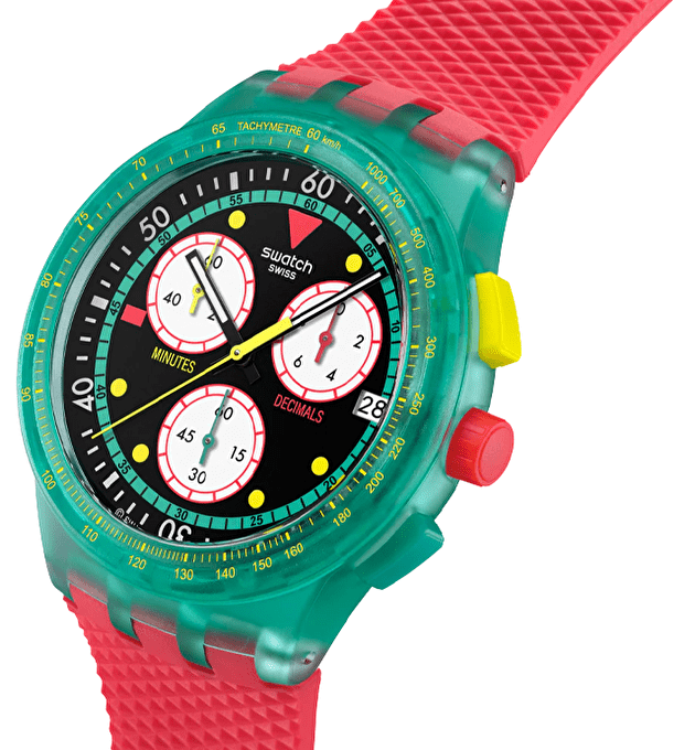 Наручные часы SWATCH NEON EMERALD CHRONO