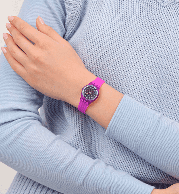 Наручные часы SWATCH MAGENTA WEAVE