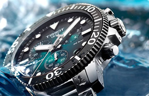 Tissot Seastar 1000 Quartz Chrono. Элегантность водной стихии