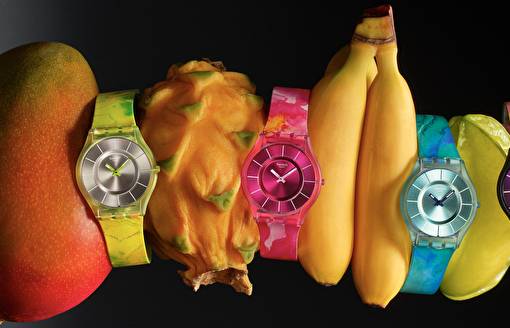 Swatch PAINTED PARADISE - живите ярко!