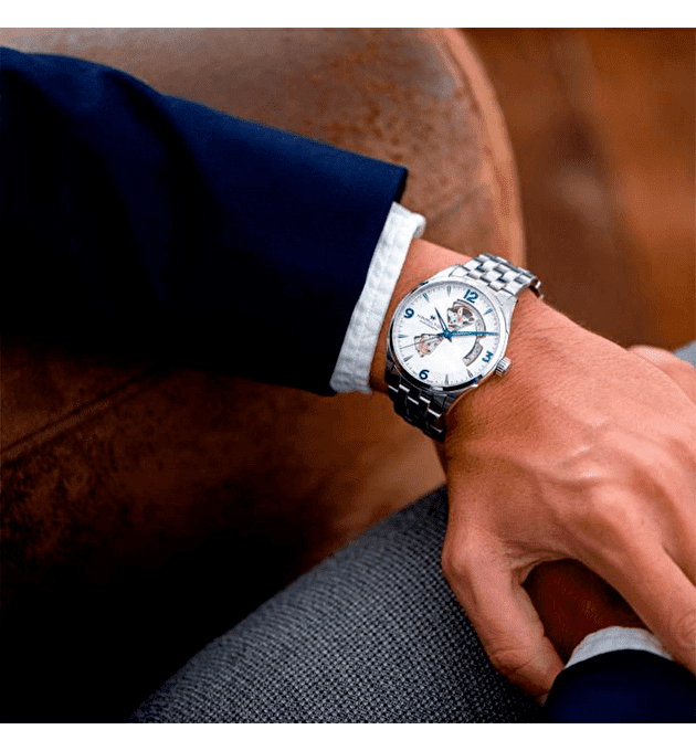 Наручные часы Hamilton Jazzmaster Open Heart Auto