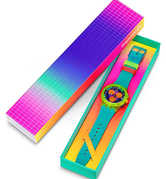 Наручные часы SWATCH NEON FLASH ARROW