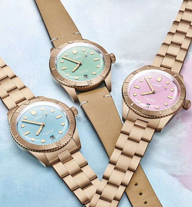 Наручные часы Divers Sixty-Five Cotton Candy