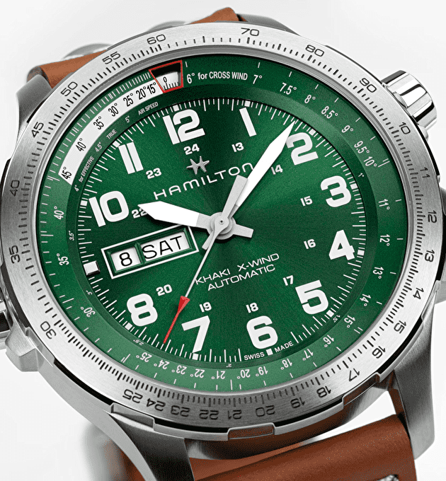 Наручные часы Khaki Aviation Х-Wind Day Date Auto 45 mm