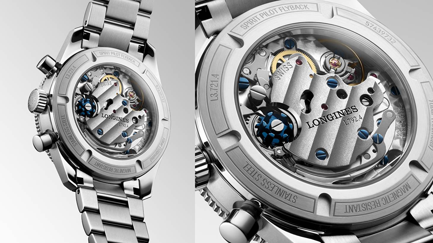 LONGINES SPIRIT PILOT и SPIRIT PILOT FLYBACK