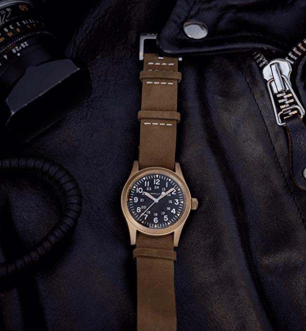 Наручные часы Hamilton Khaki Field Mechanical Bronze
