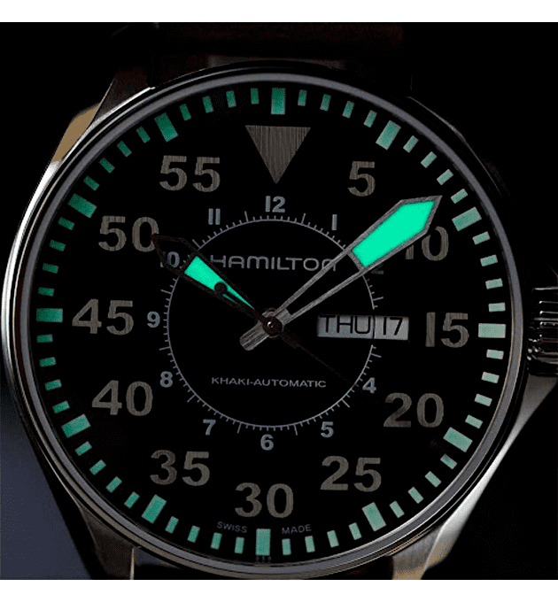 Наручные часы Hamilton Khaki Aviation Pilot Day Date Auto