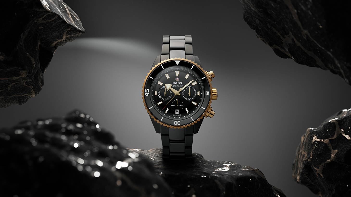 Rado Captain Cook High-Tech Ceramic Chronograph: бескомпромиссное качество