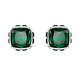 Серьги-гвоздики Birthstone