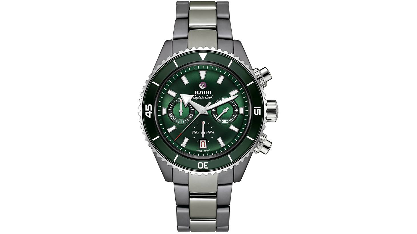 Rado Captain Cook High-Tech Ceramic Chronograph: бескомпромиссное качество