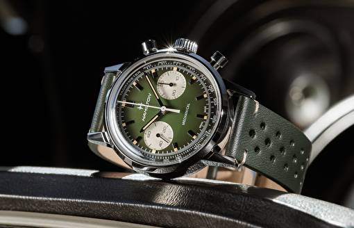 Hamilton American Classic Chronograph H - переосмысление гоночной ДНК