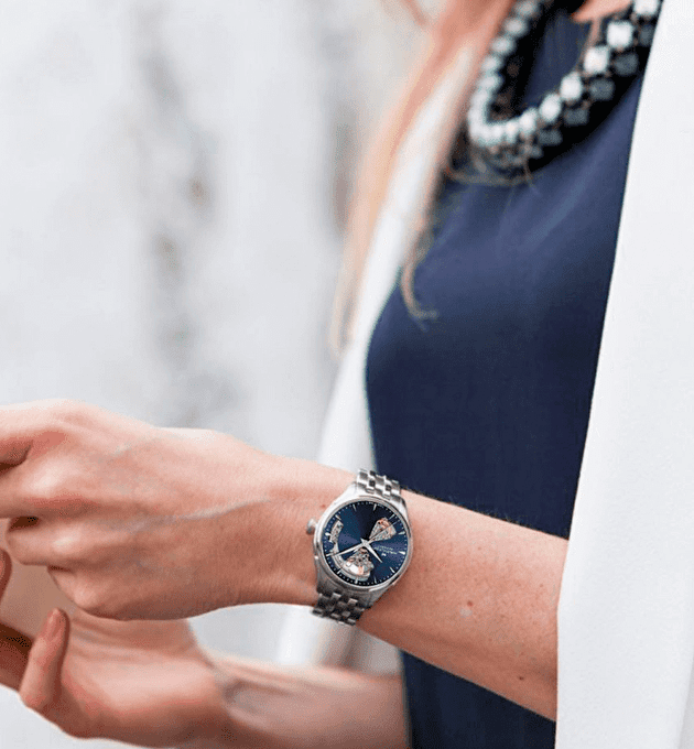 Наручные часы Hamilton Jazzmaster Open Heart Lady Auto