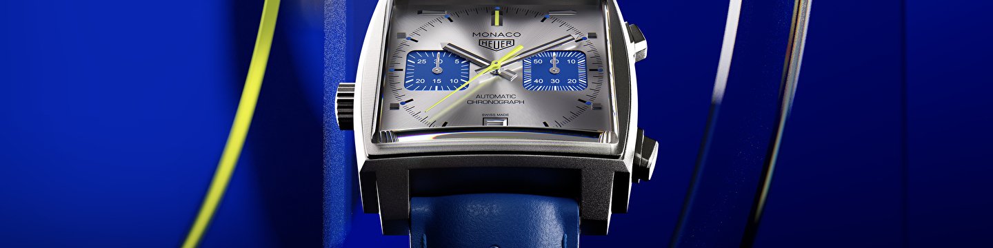 Создан для гонок:  The Tag Heuer Monaco Chronograph Racing Blue