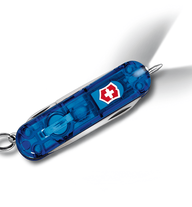 Victorinox Signature Lite Blue Trans