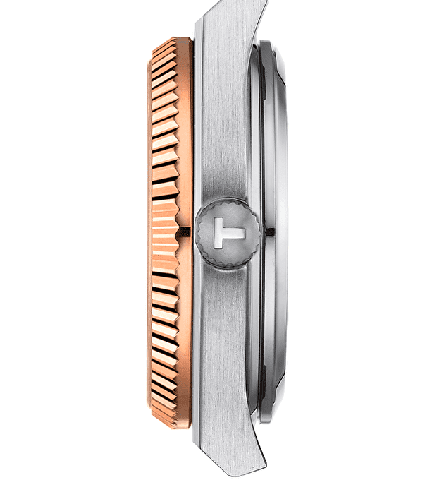 Наручные часы Tissot PRX Powermatic 80 35mm Steel & 18K Gold Bezel